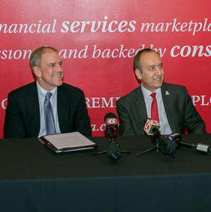 OneAmerica sponsorship at IU Natatorium includes support for upgrades to athlete, spectator experience