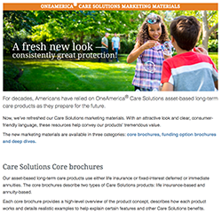 Care Solutions core materials