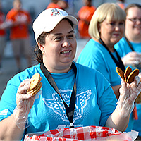 If you finish the race, we'll give you a cookie